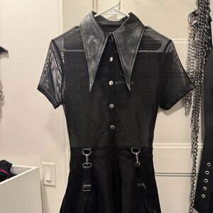 Killstar Cosmic Katy Suspender Dress (Brand New w/ Tags)